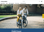 raleigh bikes website landing page